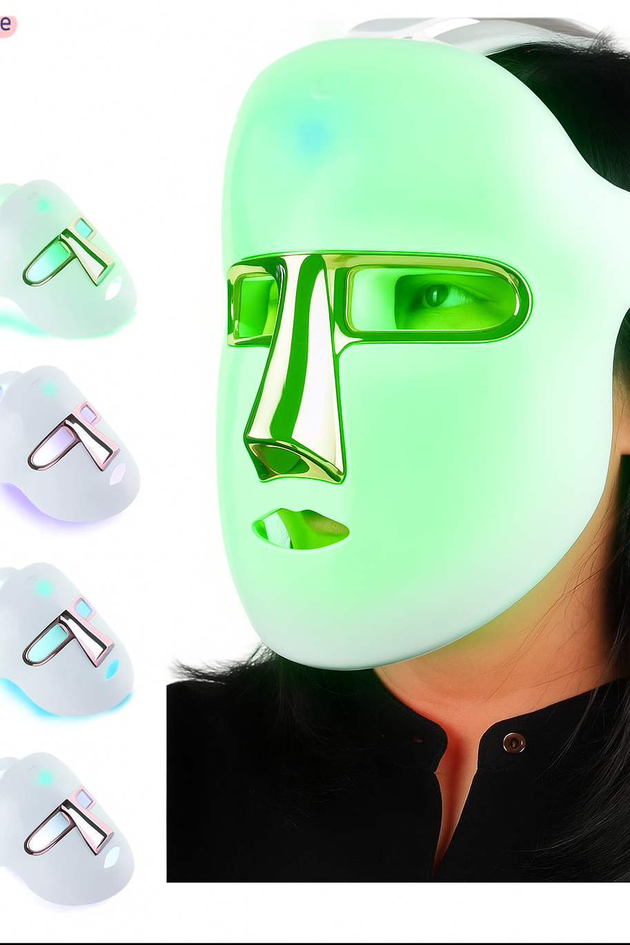 Premium LED Light Therapy Face Mask for Acne, Wrinkles & Skin Rejuvenation

Transform your skincare routine with the LED Light Therapy Face Mask, a powerful beauty device that targets acne, wrinkles, and uneven skin tone using advanced LED wavelengths. The red, blue, and infrared lights rejuvenate your skin, boost collagen, and improve elasticity. Achieve youthful, radiant, and smooth skin effortlessly with this non-invasive, professional-grade LED facial treatment mask for home use.