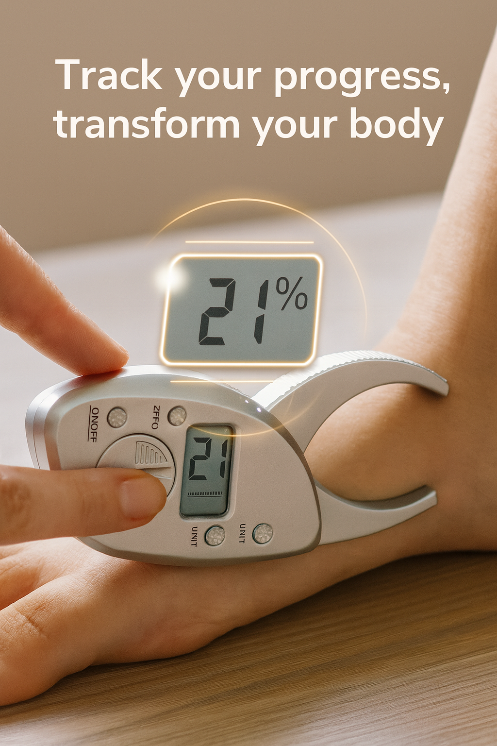 Smart Body Fat Tracker – Monitor Body Composition & Health

Track and improve your health with the Smart Body Fat Tracker, measuring body fat, BMI, muscle mass, and hydration. This advanced digital scale provides accurate, real-time insights for fitness and wellness goals. Suitable for all ages, it helps monitor progress, manage weight, and maintain a healthy lifestyle. Safe, easy-to-use, and professional-grade, it delivers reliable body composition analysis conveniently at home.